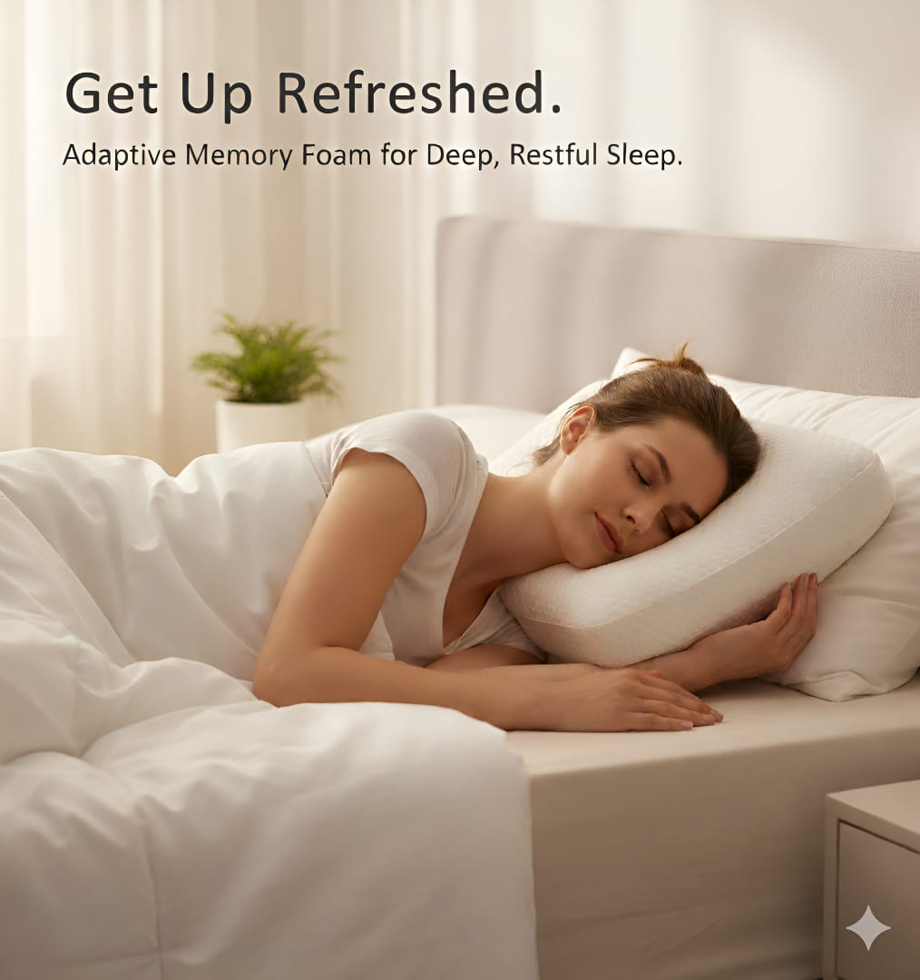 Fridup Premium Memory Foam Baby Pillow