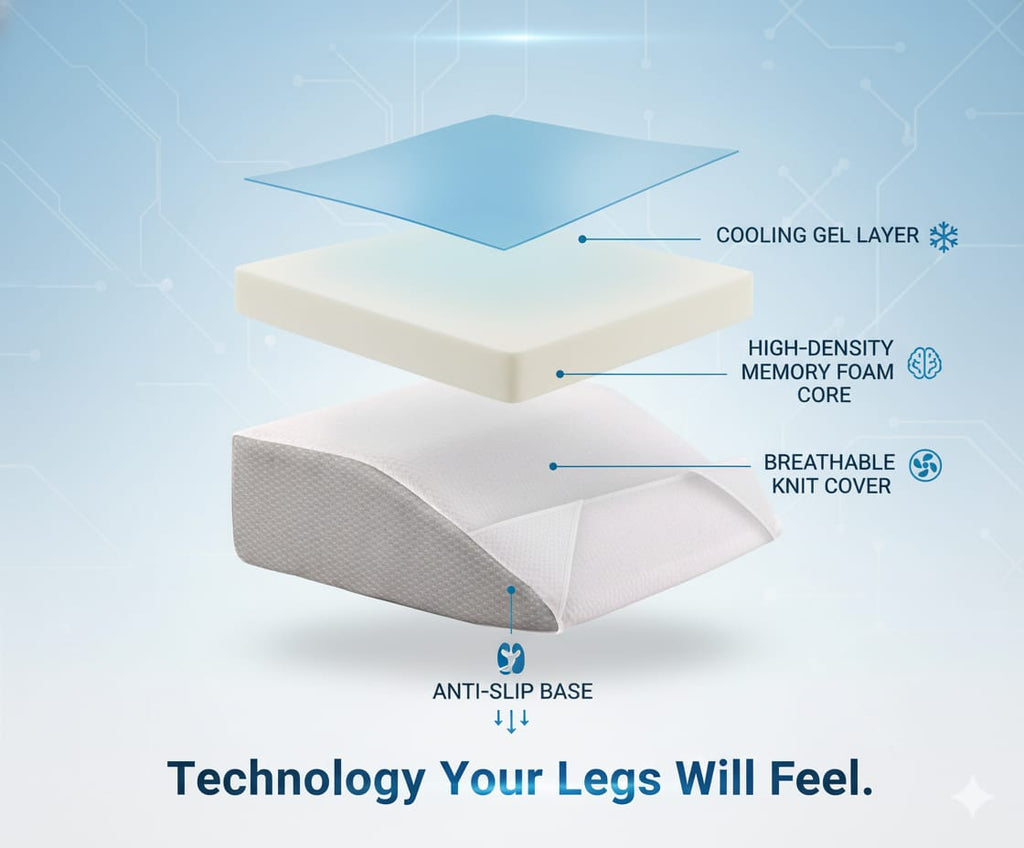 Fridup Orthopaedic Leg Wedge Cushion