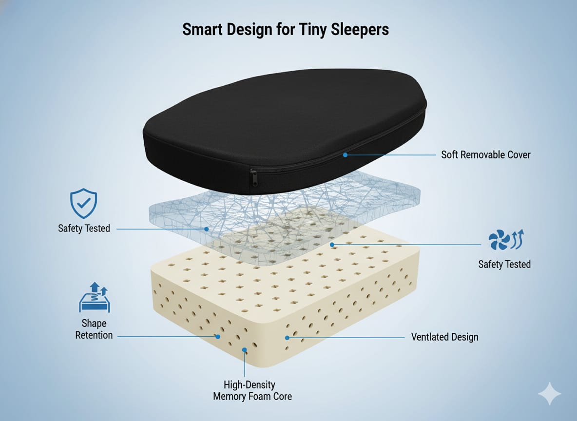 Fridup Baby Rest Pillow