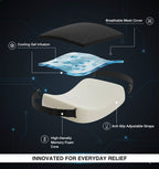 Fridup Back Support Cushion for Home & Office