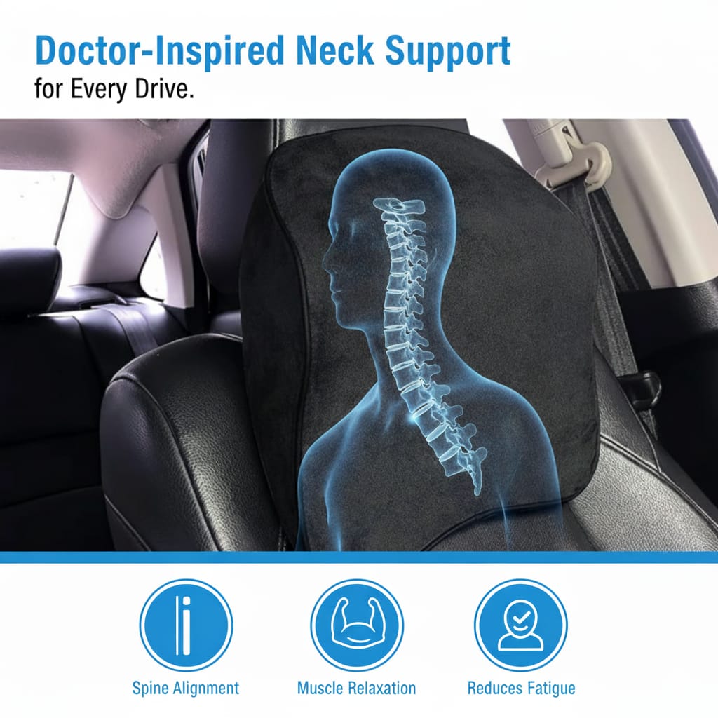 Fridup Car Head Rest Cushion