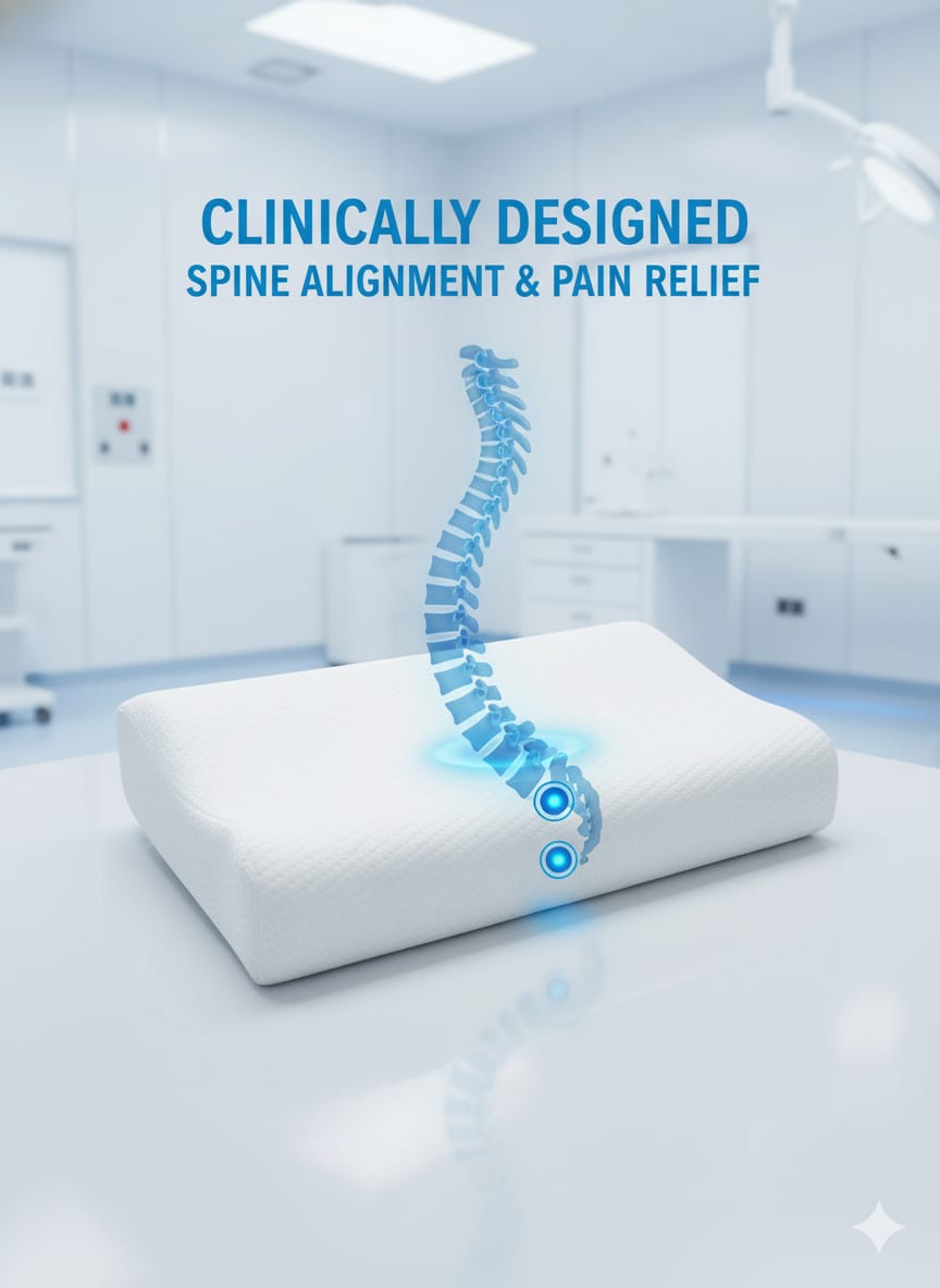 Fridup Memory Foam Contour Pillow