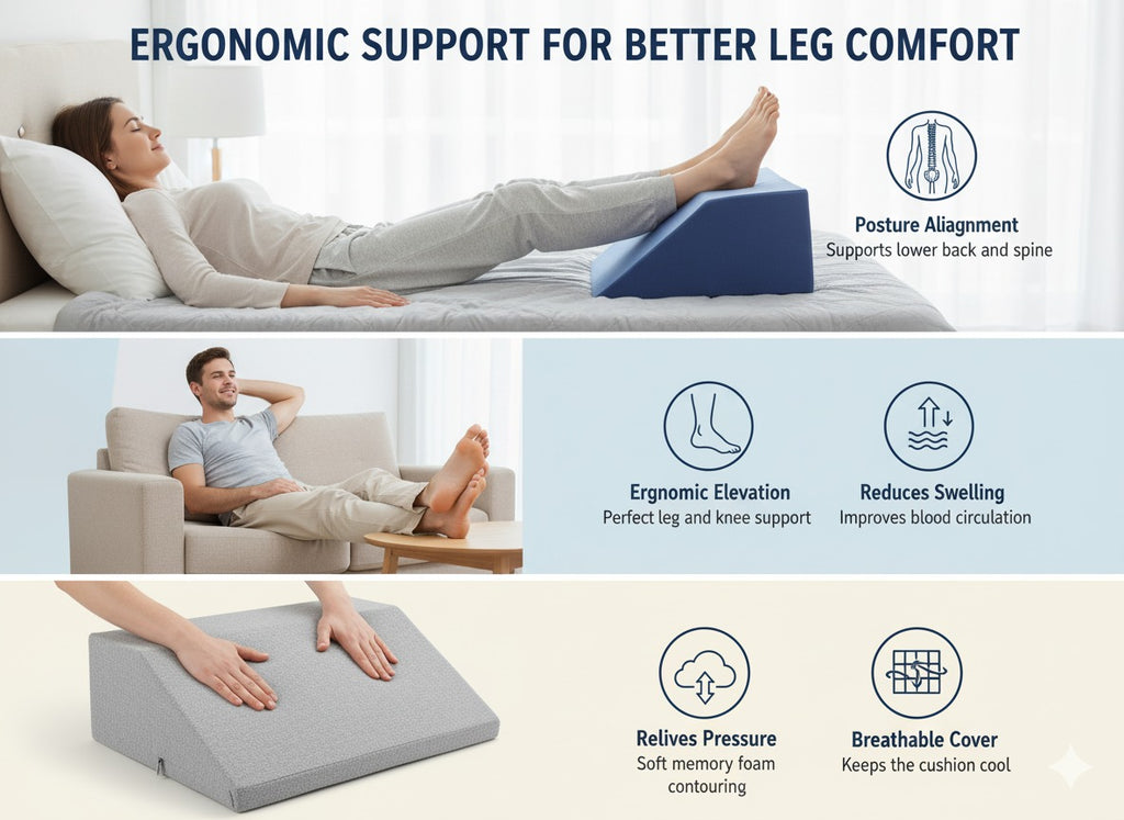 Fridup Orthopaedic Leg Wedge Cushion