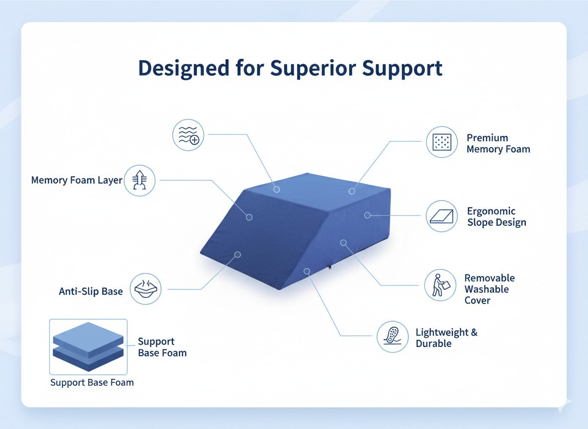 Fridup Orthopaedic Leg Wedge Cushion