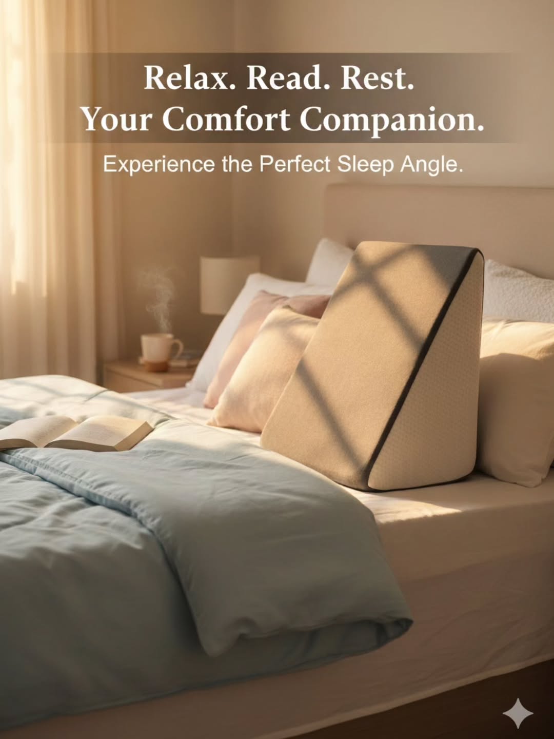 Fridup Bed Wedge Cushion