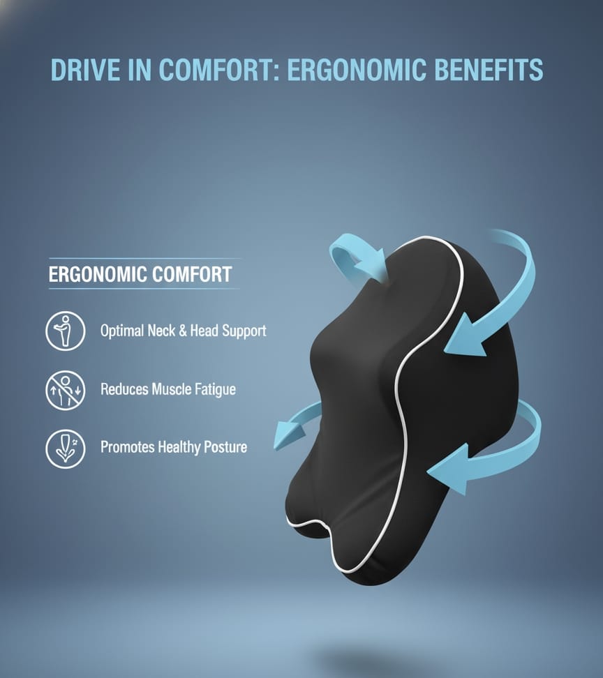 Fridup Car Headrest Cushion
