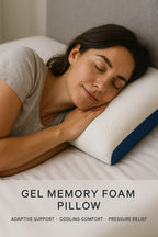Fridup Memory Foam Standard Gel Pillow