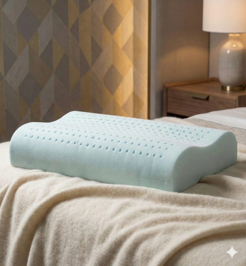 Fridup Standard Gel Memory Foam Contour Pillow