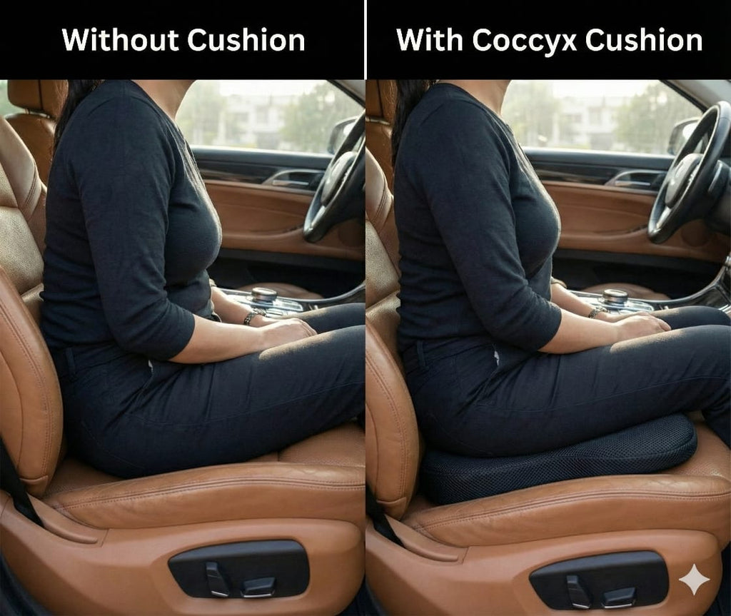 Fridup Car Coccyx Cushion