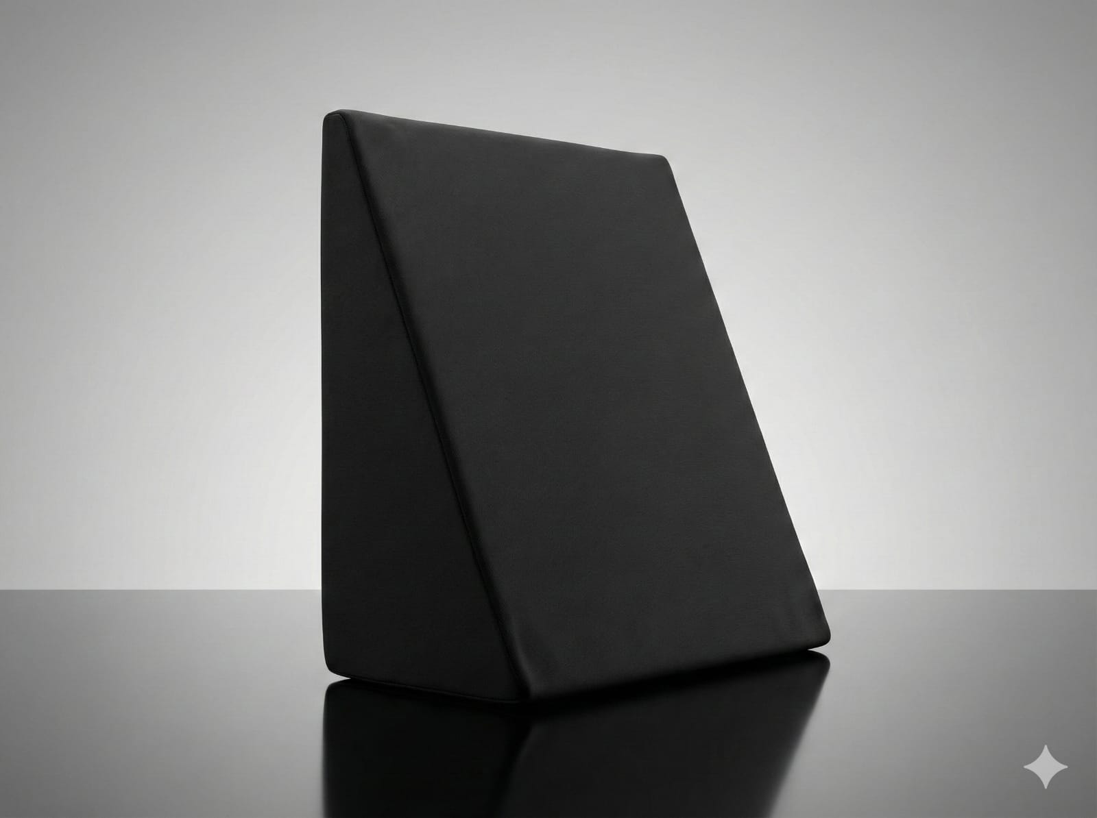 Fridup Bed Wedge Pillow Black