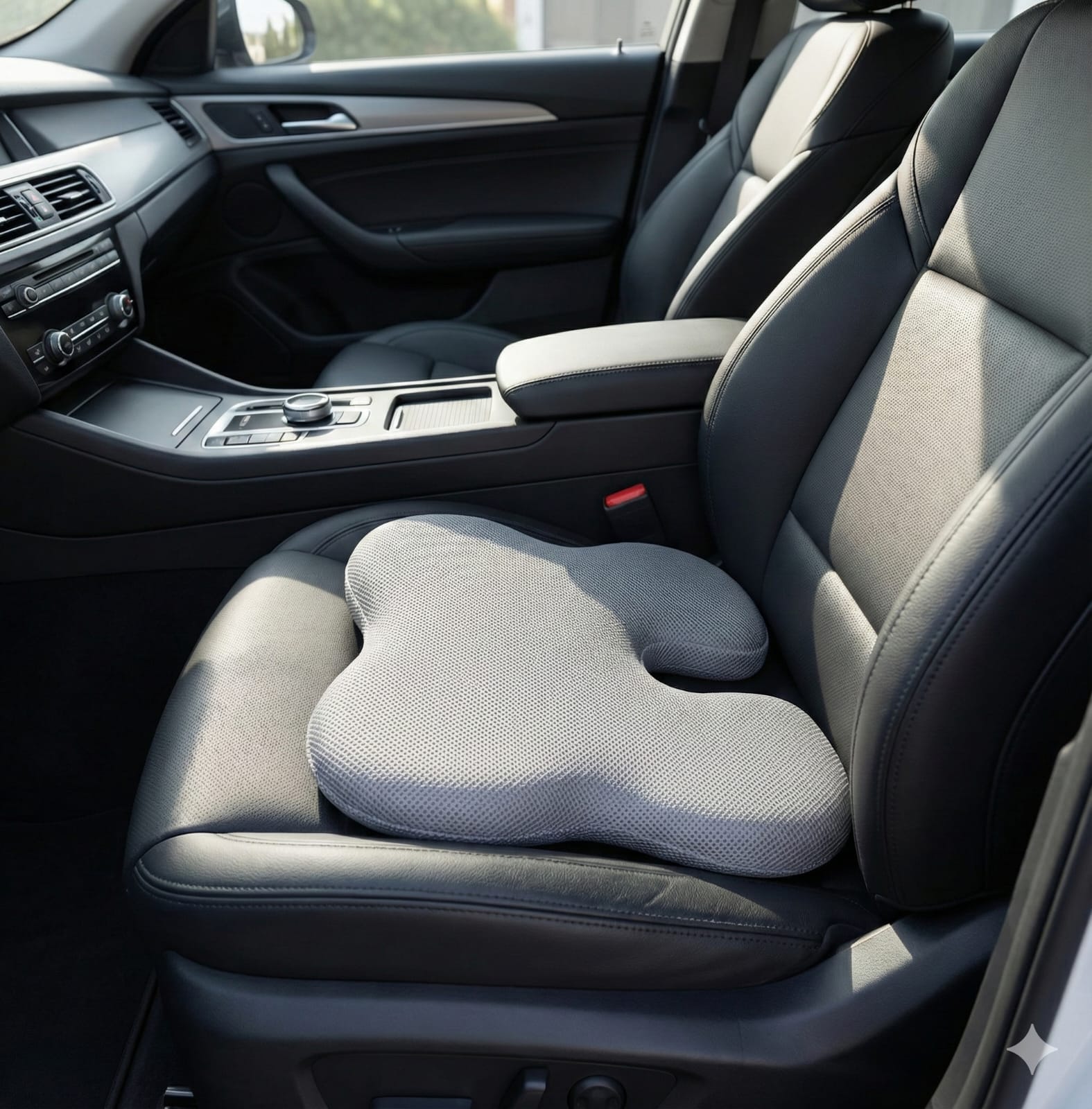 Fridup Car Coccyx Cushion Grey