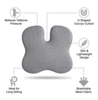 Fridup Car Coccyx Cushion Grey